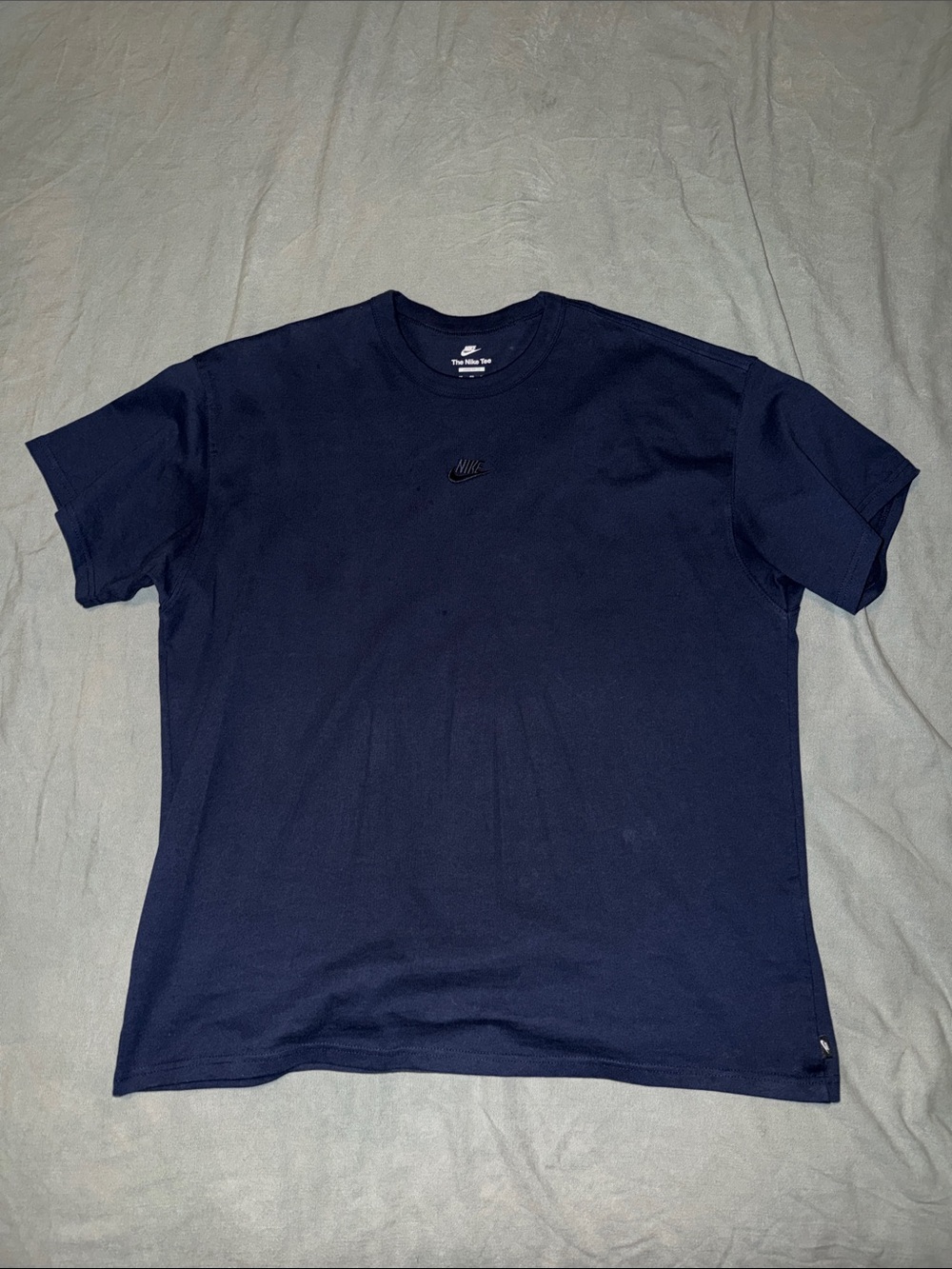 Nike Men’s Dark Navy Short-Sleeve Crew Tee